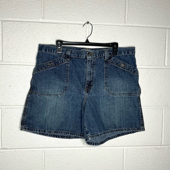 Faded Glory Pants - < Vintage Faded Glory High Rise Denim Shorts >